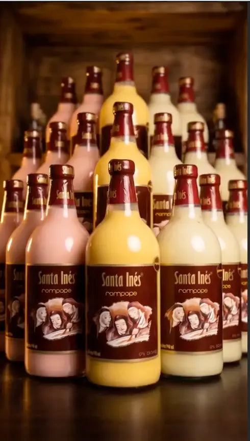 Rompope Trío Tradición Mexicana Santa Inés — 3 botellas de 960ml